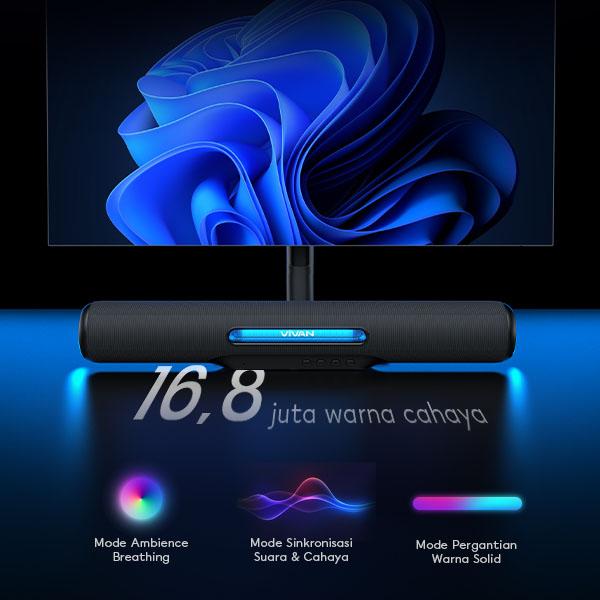 VIVAN VS31 Speaker Soundbar Bluetooth 10W
